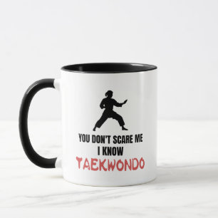 Taekwondo-Märtyrer-Kunst-Trainer-Coach Tasse
