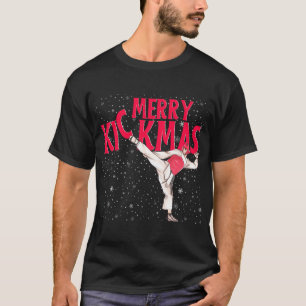 Taekwondo Merry Kickmas, Frohe Weihnachtsgeschenke T-Shirt