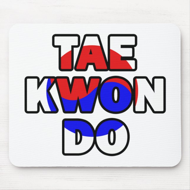 Taekwondo Mousepad (Vorne)