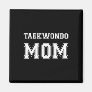 Taekwondo-Mutter Lustiges Karate-Liebhaber-Geschen Magnet