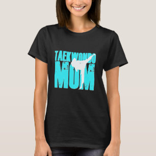 Taekwondo-Mutter-Shirt Tae Kwon Do Kampfsport Mutt T-Shirt