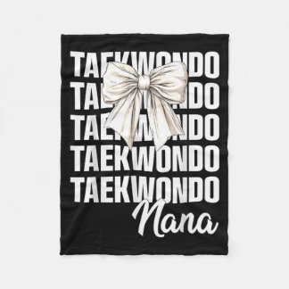 Taekwondo Nana Martial Arts Stylische Sport-Oma Fleecedecke