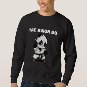 Taekwondo Panda Kid Fighter Sweatshirt