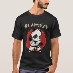 Taekwondo Panda Tkd Korean Mial T-Shirt