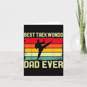 Taekwondo Papa - Vatertag Cooler Taekwondo Papa Karte