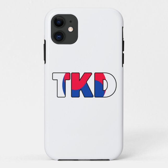 Taekwondo Phone Case (Rückseite)