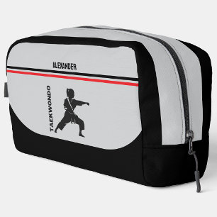 Taekwondo Player, Geburtstagsgeschenk, Team Karate Waschbeutel