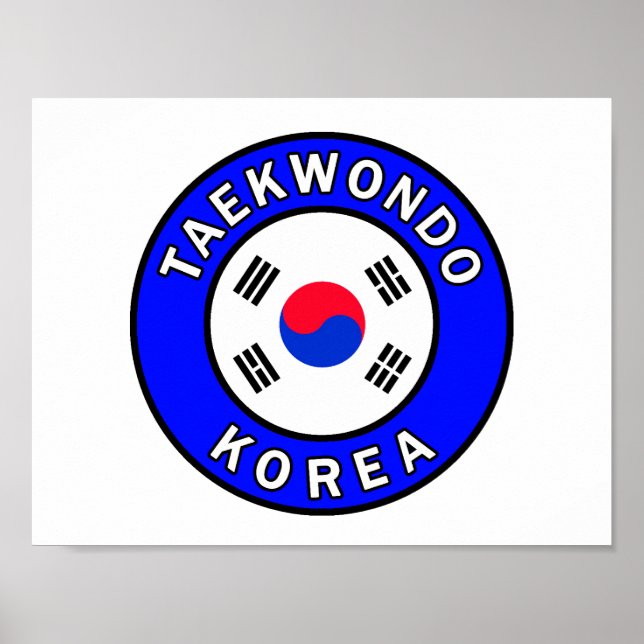 Taekwondo Poster (Vorne)