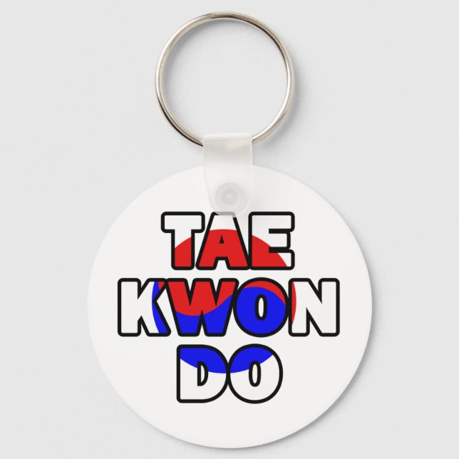 Taekwondo Schlüsselanhänger (Vorderseite)