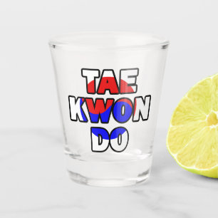 Taekwondo Schnapsglas