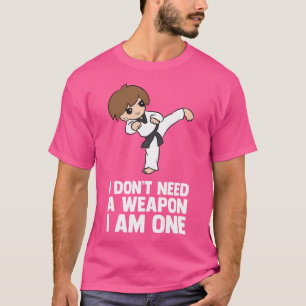 Taekwondo Sprichwort Tae Kwon Do Funny Taekwondo T-Shirt