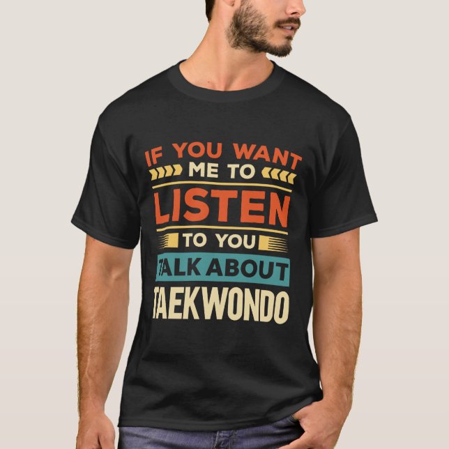 Taekwondo T-Shirt (Vorderseite)