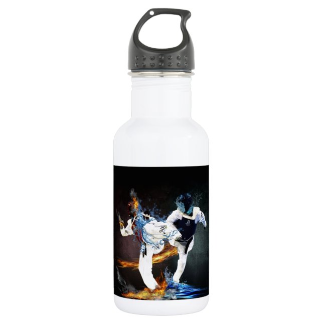 Taekwondo Trinkflasche (Vorderseite)