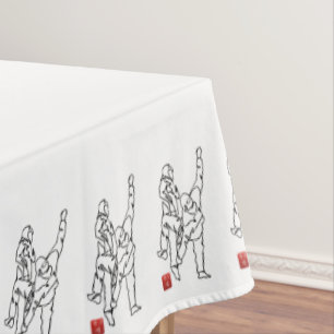 TAEKWONDO UNAUSGEWOGENHEIT TISCHDECKE