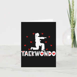 Taekwondo - Valentinstag Kampfsport Karte