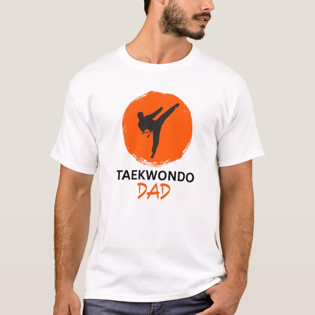Taekwondo Vater T-Shirt (Vorderseite)