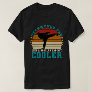 Taekwondo Vater wie ein regelmäßiger Vater, aber C T-Shirt
