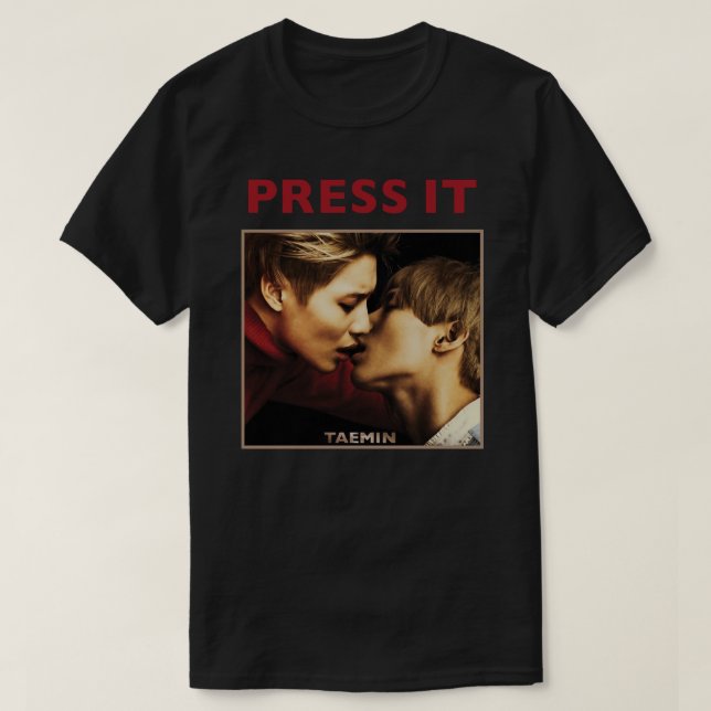 TAEMIN - PRESS IT T-Shirt (Design vorne)