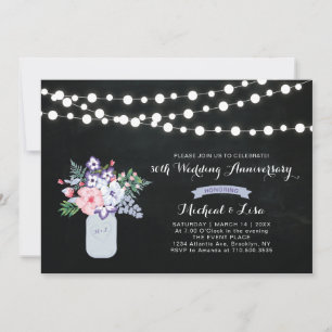 Tafel 30. Hochzeitstag Einladung