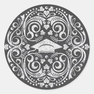 Tafel-Abschluss-Aufkleber Runder Aufkleber