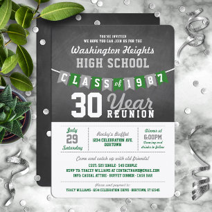 Tafel Banner Abiturtreffen Einladungen