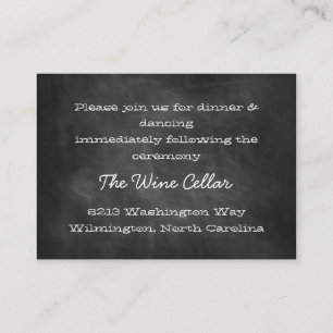 Tafel-Empfangs-Einsatz-Karten Begleitkarte