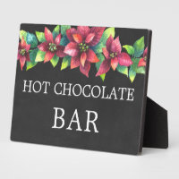 Tafel (Fälschung) Heiße Schokolade Schild Tischpla
