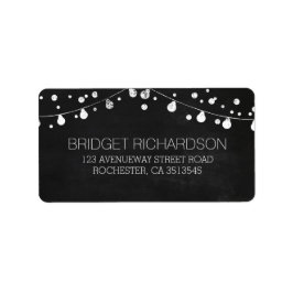 Tafel Hochzeitsmarke Adressaufkleber