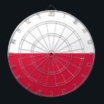 Tafel mit der Flagge Polens Dartscheibe<br><div class="desc">Fügen Sie Ihrem Spielzimmer eine Touch Polnischer Stolz mit unserem exklusiven Dartboard mit polnischer Flagge hinzu! Dieses mit viel Liebe zum Detail entworfene Dartboard ist mehr als nur ein funktioneller Gegenstand, es ist eine Feier des polnischen Erbes und der nationalen Identität. Das lebendige Design zeigt die berühmte polnische Fahne und...</div>