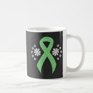 Tafel mit hellgrünem Ribbon Kaffeetasse