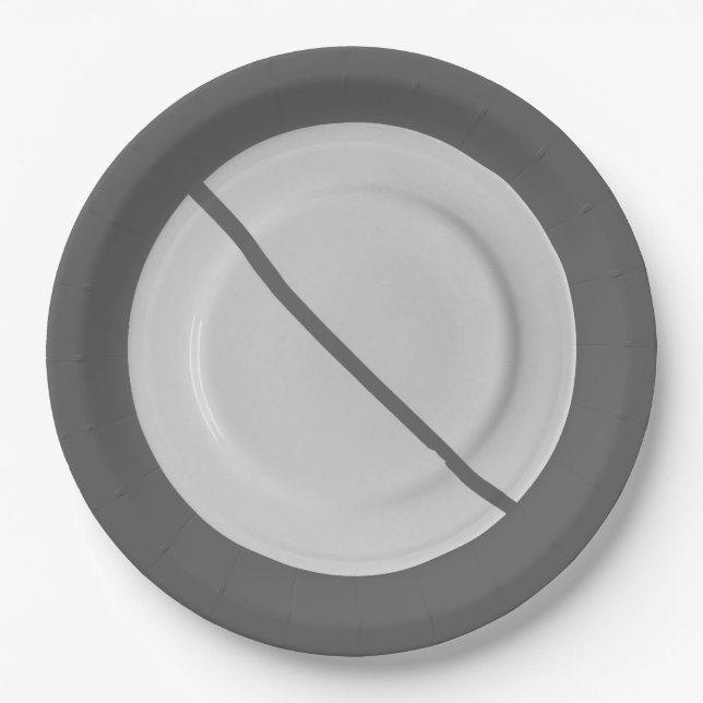 Tafel Pappteller (Vorderseite)