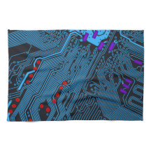 Tafel Print Kitchtuch in blau