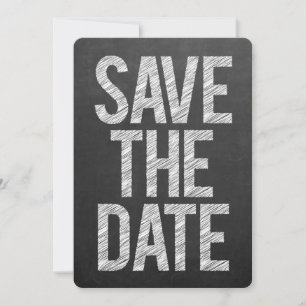 Tafel Schultafel Save the Date Typografie
