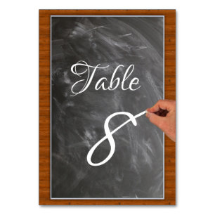 Tafel Tischnummer