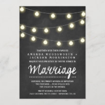Tafel- und Strandlicht Einladungen für Hochzeiten