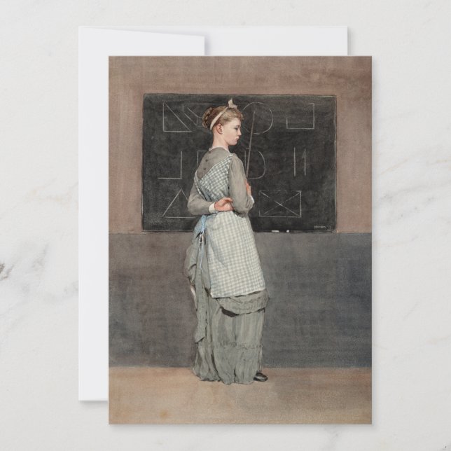 Tafel | Winslow Homer (Vorderseite)