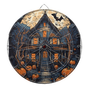 Tafel zu Halloween Dartscheibe