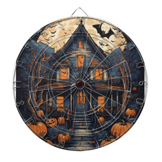Tafel zu Halloween Dartscheibe