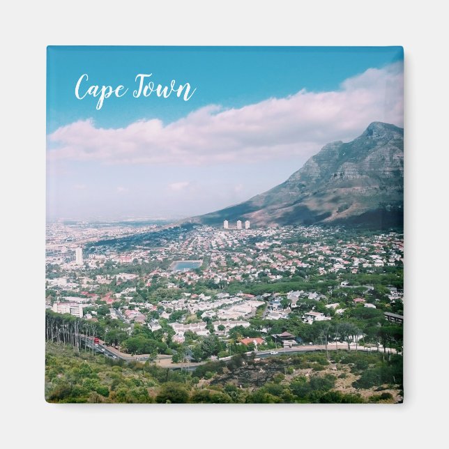 Tafelberg Cape Town Peak Landschaftsmagnet Magnet (Vorne)
