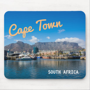 Tafelberg in Kapstadt, Südafrika. Mousepad