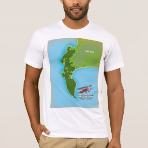 Tafelberg-Nationalpark Südafrika Karte T-Shirt