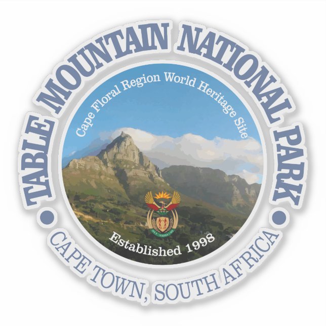 Tafelberg NP Aufkleber (Vorderseite)