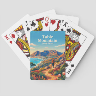 Tafelberg Südafrika Spielkarten
