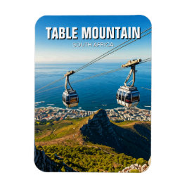 Tafelberge Ariel Cableway Südafrika Magnet