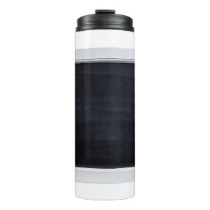 Tafelschild schwarz thermosbecher