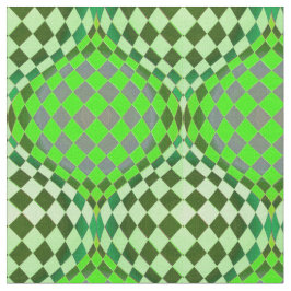 Taffi Op Art Grass Green Stoff