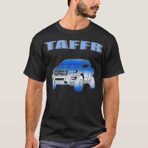 TAFFR Funny Blue American Truck Geschenk T-Shirt