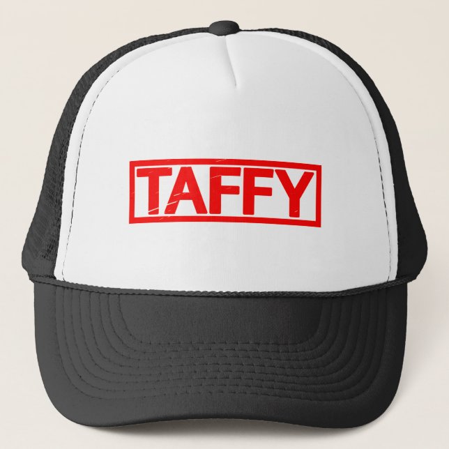 Taffy Briefmarke Truckerkappe (Vorderseite)
