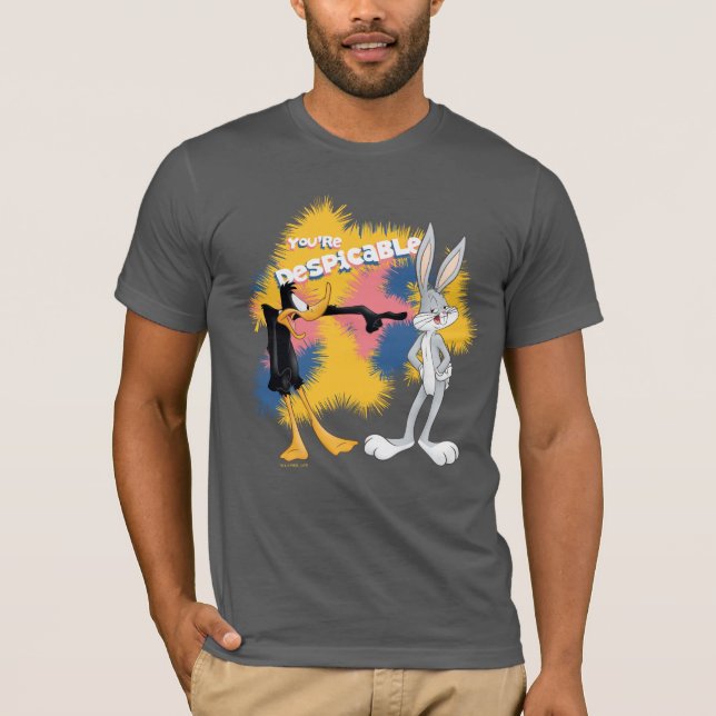 TAFFY DUCK™ & BUGS BUNNY™ "You are Despicable" T-Shirt (Vorderseite)