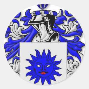 Tafoya Wappen Runder Aufkleber